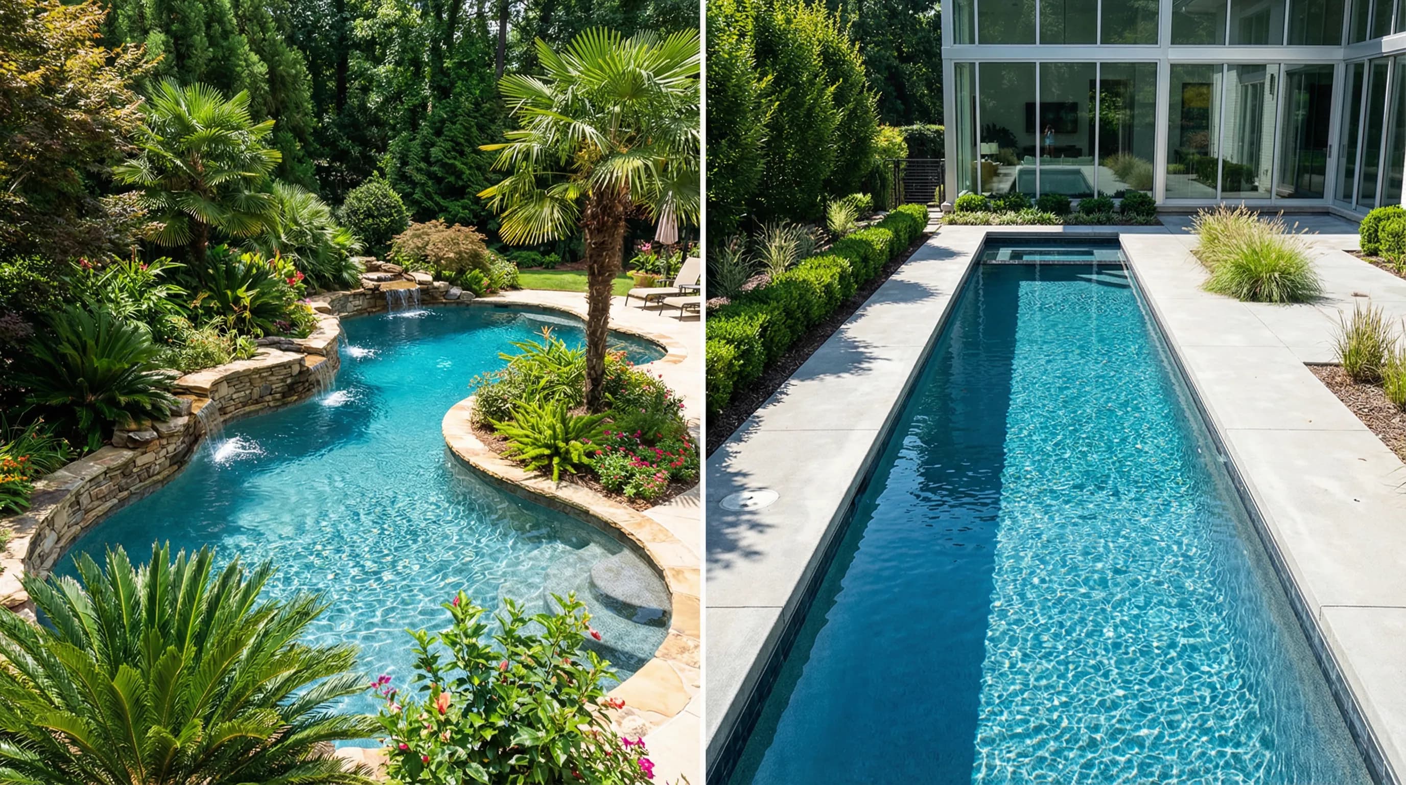 Freeform vs. Geometric: How to Choose the Right Pool Shape for Your Backyard